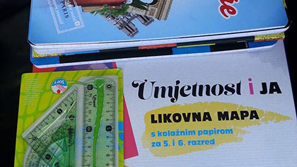 Akcija - Školski pribor 2015